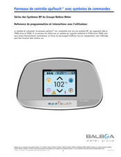 Balboa Water Group spaTouch TP800 Mode D'emploi
