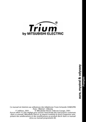 Mitsubishi Electric Trium Mode D'emploi