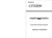 Citizen C802DVD Guide D'utilisateur
