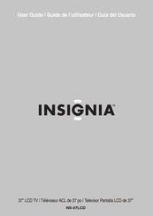 Insignia NS-37LCD Guide De L'utilisateur