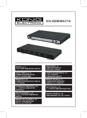 König Electronic KN-HDMIMAT10 Mode D'emploi