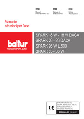 baltur SPARK 35 W Manuel D'instructions