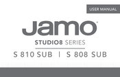 JAMO S 810 SUB Mode D'emploi