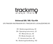 TRACKIMO Universal Car Kit Mode D'emploi