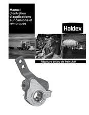 Haldex AA1 Mode D'emploi