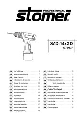 Stomer Professional SAD-14x2-D Mode D'emploi