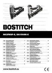 Bostitch DA1564K-E Mode D'emploi