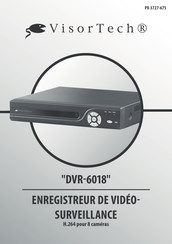 VisorTech DVR-6018 Mode D'emploi