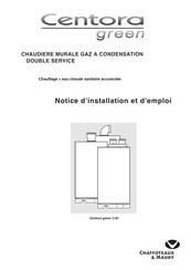 Chaffoteaux & Maury Centora green 3.24 Notice D'installation Et D'emploi