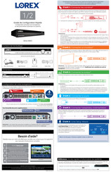 Lorex N882 Série Mode D'emploi