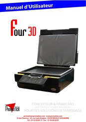 Promattex FOUR 3D Manuel De L'utilisateur