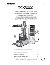 Hunter TCX3000 Manuel D'instructions