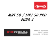 RIEJU MRT 50 PRO Manuel Du Propriétaire