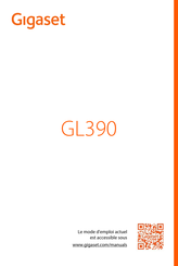 Gigaset GL390 Mode D'emploi