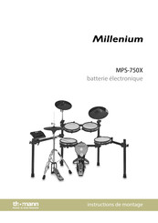 Thomann Millenium MPS-750X Instructions De Montage