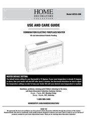 Home Decorators Collection EF22-30B Guide D'utilisation Et D'entretien