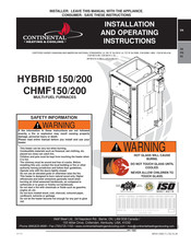 Continental HYBRID 150/200 Instructions D'installation Et D'opération