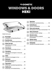 Dometic Heki 2 de Luxe Instructions De Montage Et De Service