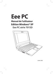 Asus Eee PC Série Manuel De L'utilisateur