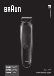 Braun MGK 3040 Mode D'emploi