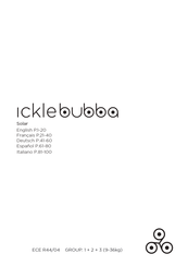 Ickle Bubba Solar Mode D'emploi