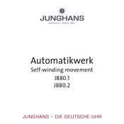 Junghans J880.1 Mode D'emploi