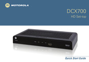 Motorola DCX700 Guide De Démarrage Rapide