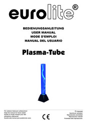 EuroLite Plasma-Tube Mode D'emploi