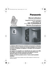 Panasonic SMS KX-TCD220SLE Manuel De L'utilisateur