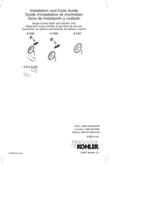 Kohler K-T396 Guide D'installation Et D'entretien