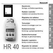 Honeywell HR 40 Instructions De Montage Et D'utilisation