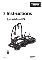 Thule VeloSpace XT 2 Instructions