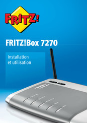 Fritz! Box 7270 Manuel D'installation Et Utilisation