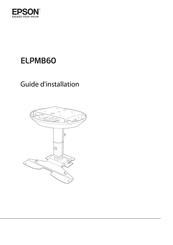 Epson ELPMB60 Mode D'emploi