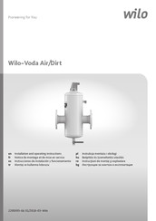 Wilo Voda Dirt Notice De Montage Et De Mise En Service