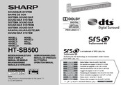 Sharp HT-SB500 Mode D'emploi
