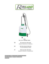 Ribimex PRP161DER Manuel D'instructions Et D'utilisation
