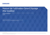 Samsung Smart Signage OM75R Manuel De L'utilisateur