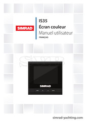 Simrad IS35 Manuel Utilisateur