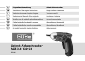 Güde AGS 3.6-130-03 Mode D'emploi