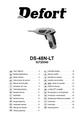 Defort DS-48N-LT Mode D'emploi