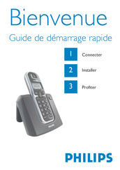 Philips DECT1224S/19 Guide De Démarrage Rapide