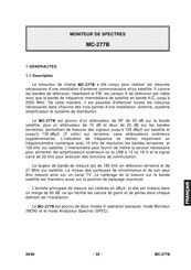 Promax MC-277B Mode D'emploi