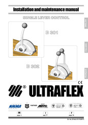 Ultraflex B 301 Manuel D'installation Et D'entretien