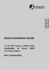 Eneo MPC-54A0003M0A Guide Rapide