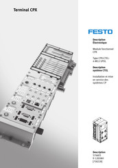 Festo CPX-CTEL4-M12-5POL Manuel D'installation Et Mise En Service