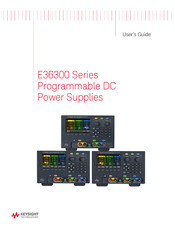 Keysight Technologies E36300 Série Guide D'utilisation