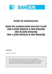 Sanden CDU-R06A2A Guide De Maintenance