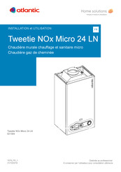 Atlantic Tweetie NOx Micro 24 LN Manuel D'installation Et Utilisation
