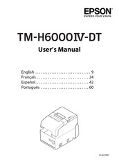 Epson TM-H6000IV-DT Manuel De L'utilisateur